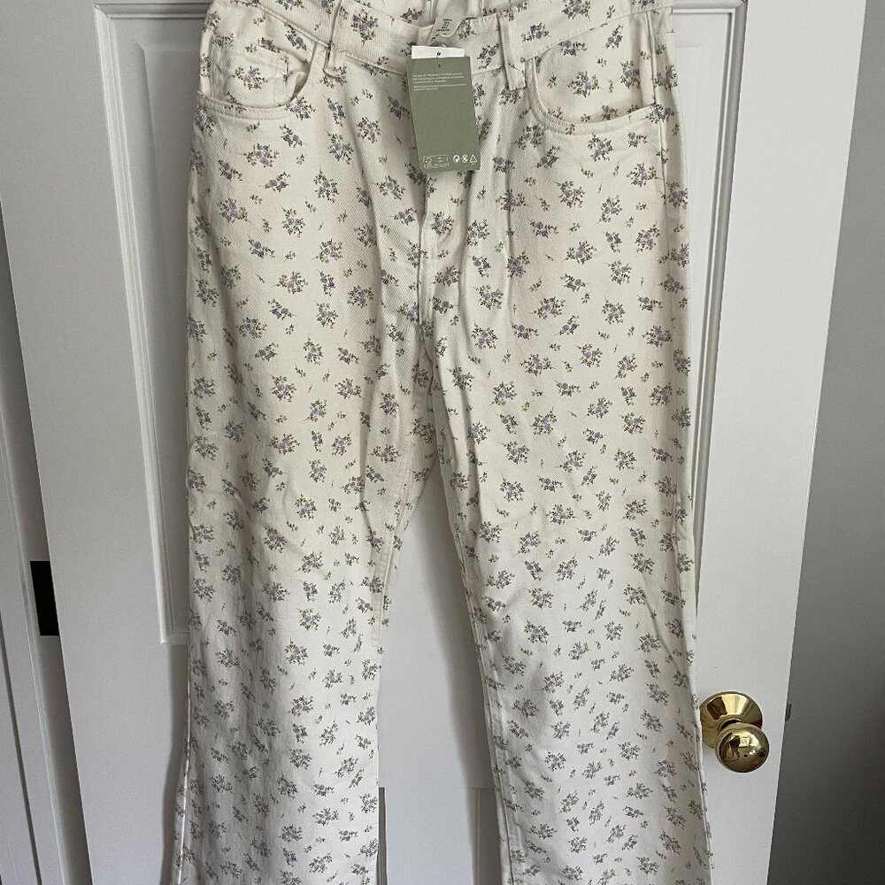 Floral Jeans